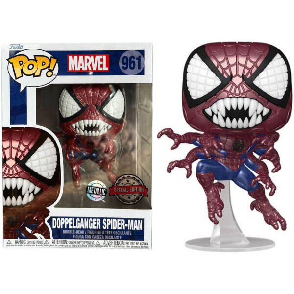 Funko Pop! Marvel Doppelganger - Spiderman Exclusive #961 Image 1