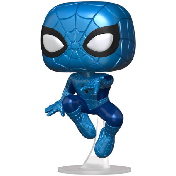 Funko Pop! Marvel Make a Wish Spiderman Metallic SE Image 2