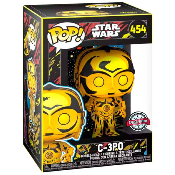 Funko Pop! Star Wars - Retro Series C-3PO Exclusive #454 Image 1