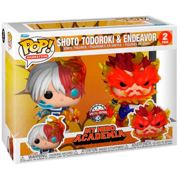 POP pack 2 My Hero Academia Shoto Todoroki & Endeavor Exclusive Image 1