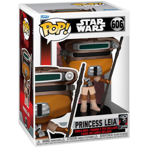 Funko Pop! Star Wars - 40th Princess Leia #606 Image 1