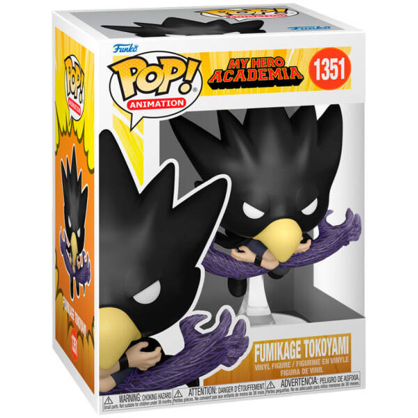 Funko Pop! My Hero Academia - Fumikage Tokoyami #1351 Image 1