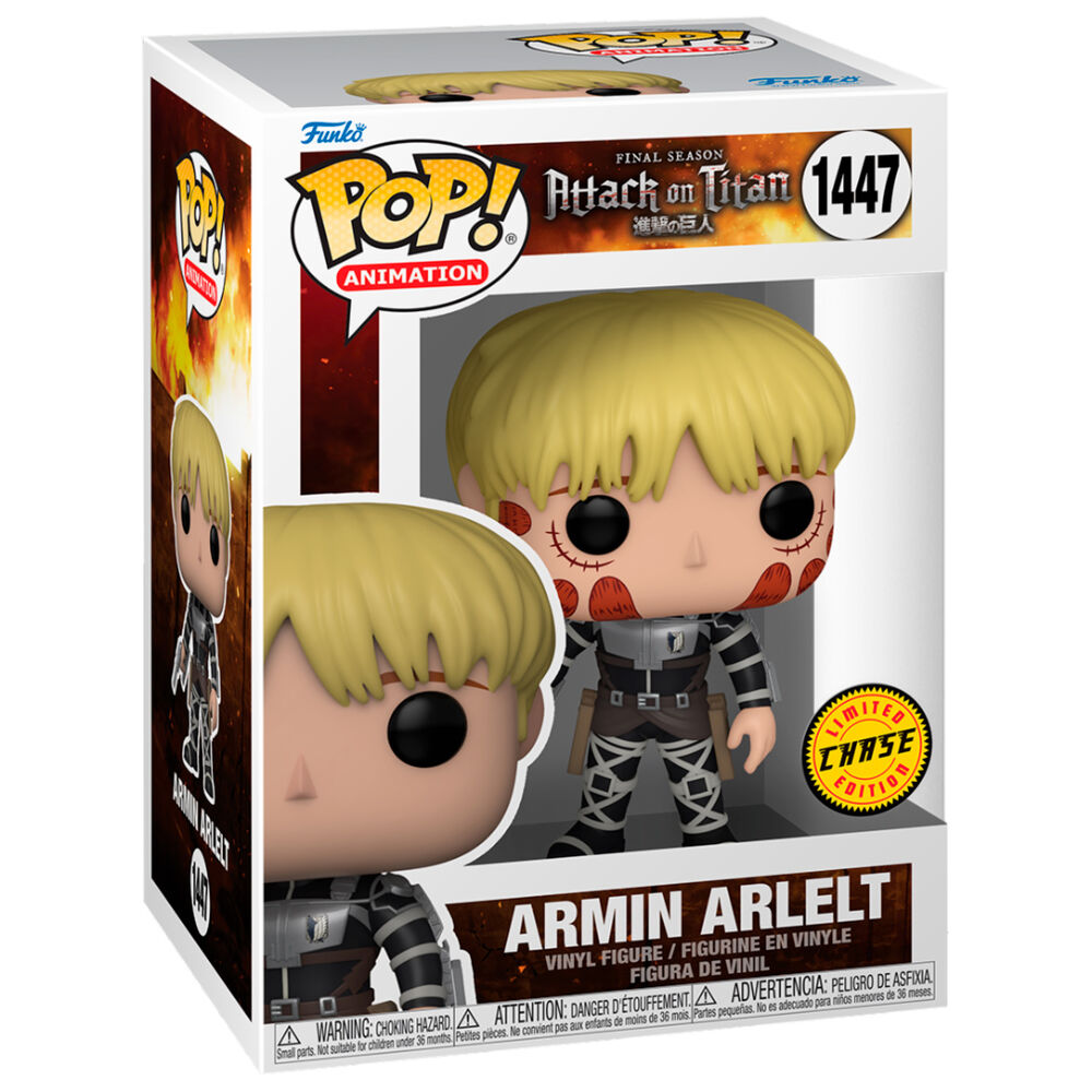 Funko Pop! Attack on Titan - Armin Arlert Chase #1447 Image 1 VR.LV Funko Pop! Attack on Titan - Armin Arlert Chase #1447 Image 1