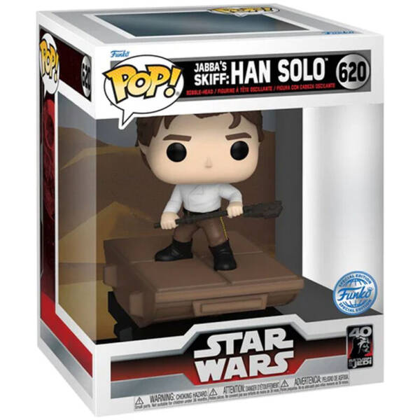 Funko Pop! Deluxe Star Wars - Jabba Skiff Han Solo Exclusive #620 Image 1