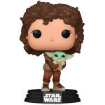 Funko Pop! Star Wars Mandalorian 9 - Peli Motto with Grogu #665 Image 2