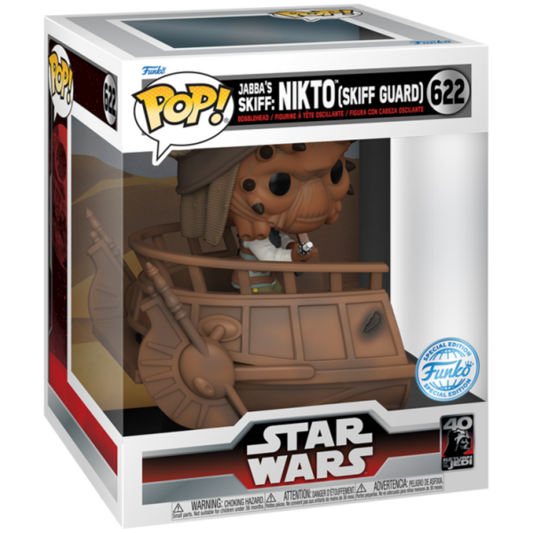 Funko Pop! Deluxe Star Wars - Nikto Skiff Guard Exclusive #622 Image 1