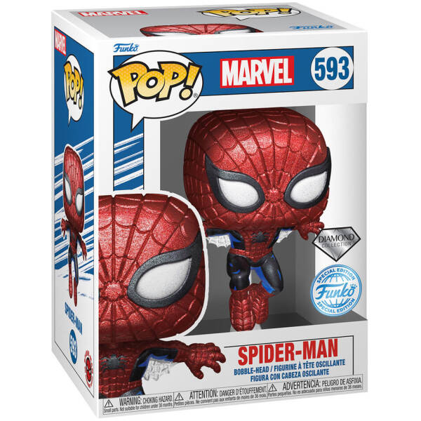 Funko Pop! Marvel Spiderman Exclusive #593 Image 1