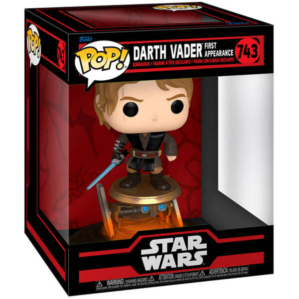 Funko Pop! Deluxe Star Wars - Darth Vader First Appearance #743 Image 1