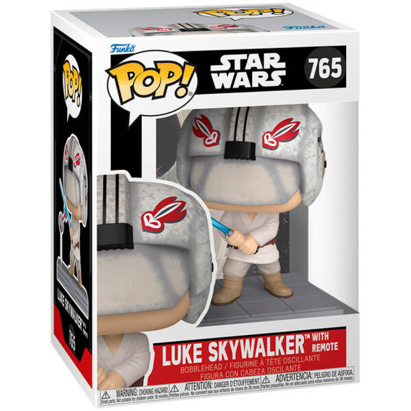 Funko Pop! Star Wars - Luke Skywalker with Remote #765 Image 1