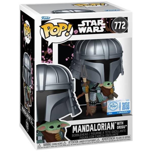 Funko Pop! Star Wars - Impressions Mandalorian with Grogu Exclusive #772 Image 1