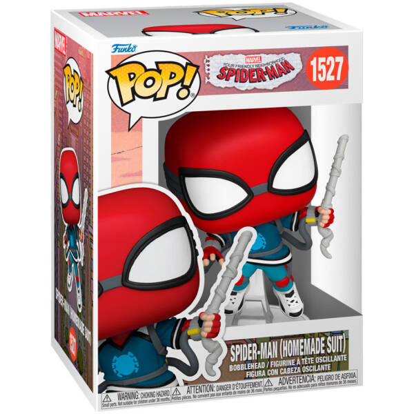 Funko Pop! Marvel Spider-Man - Spider- Man Homemade Suit #1527 Image 1