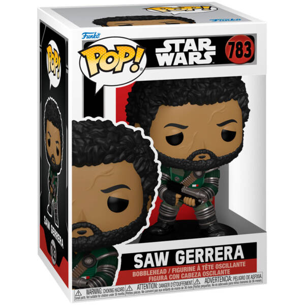 Funko Pop! Star Wars - Saw Gerrera #783 Image 1