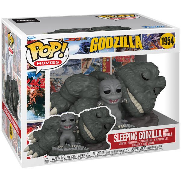Funko Pop! Super Godzilla - Sleeping Godzilla with Minilla #1954 Image 1