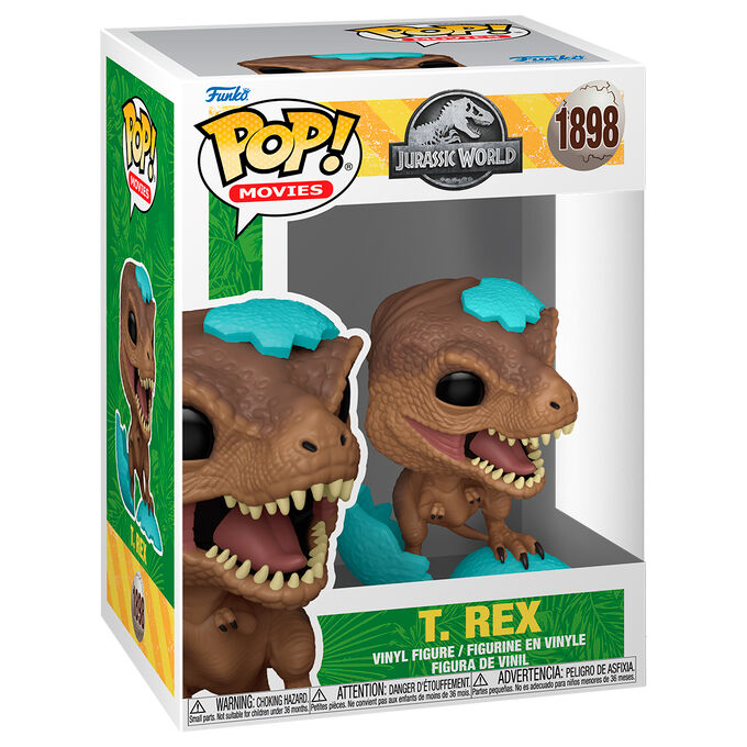 Funko Pop! Jurassic World - T.Rex #1898 Image 1 VR.LV Funko Pop! Jurassic World - T.Rex #1898 Image 1