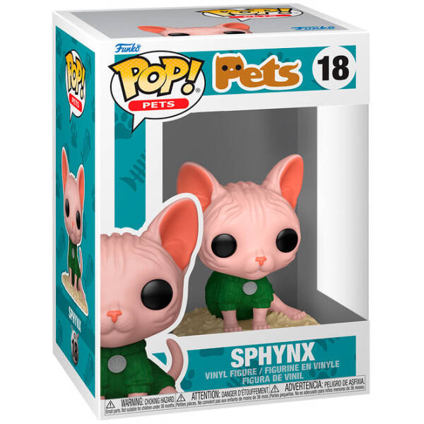 Funko Pop! Pets - Sphynx #18 Image 1