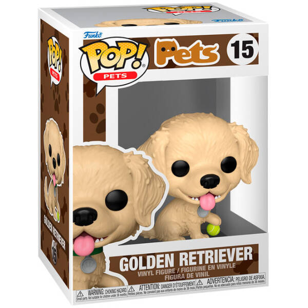 Funko Pop! Pets - Golden Retriever #15 Image 1