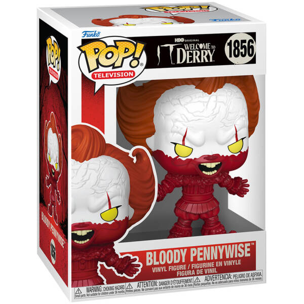 Funko Pop! IT Welcome To Derry - Bloody Pennywise #1856 Image 1