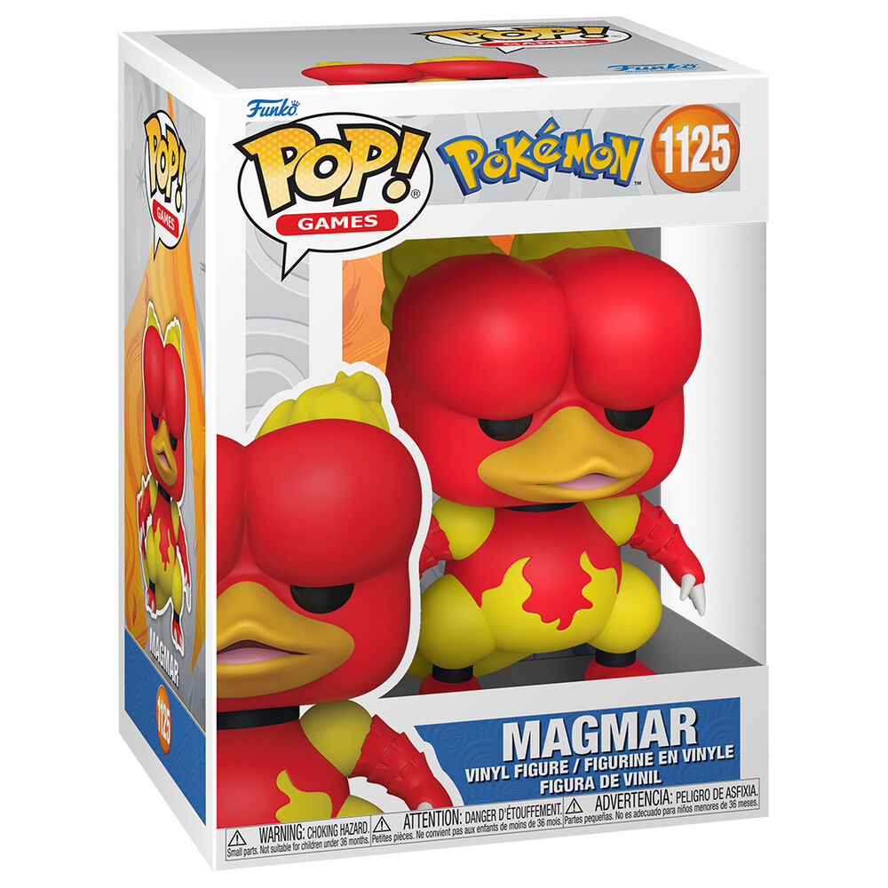 Funko Pop! Pokemon - Magmar #1125 Image 1 VR.LV Funko Pop! Pokemon - Magmar #1125 Image 1