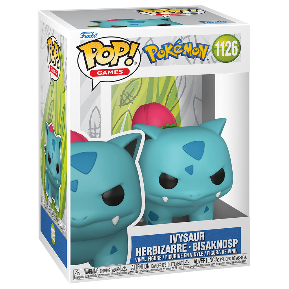 Funko Pop! Pokemon - Ivysaur Herbizarre Bisaknosp #1126 Image 1 VR.LV Funko Pop! Pokemon - Ivysaur Herbizarre Bisaknosp #1126 Image 1