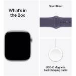 Apple Watch Series 11 46mm Silver/Purple Fog Sport M/L MEVA4 Image 5