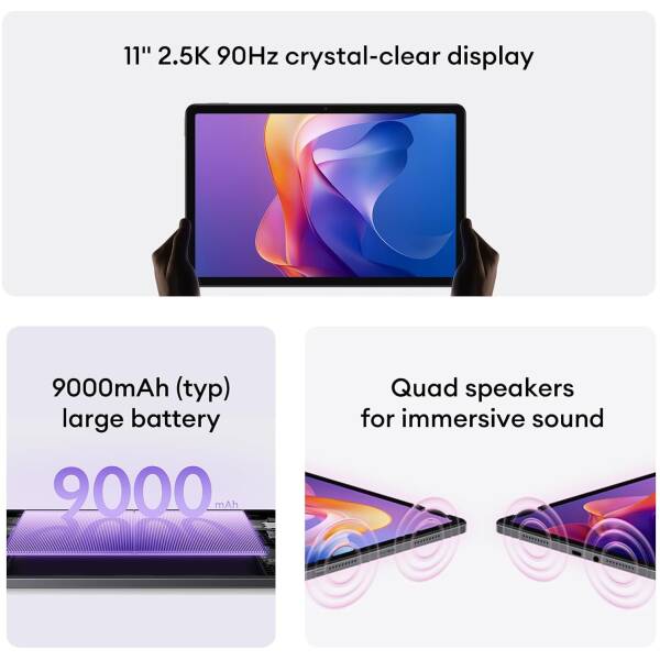 Xiaomi Redmi Pad 2 8/256GB Graphite Gray Image 2
