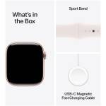 Apple Watch Series 10 GPS 46mm Rose Gold/Light Blush Sport M/L Image 6