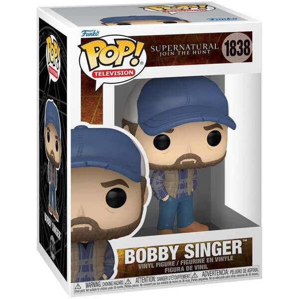 Funko Pop! Supernatural - Bobby Singer #1838 Image 1