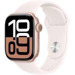 Apple Watch Series 10 GPS 46mm Rose Gold/Light Blush Sport M/L Image 1