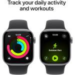 Apple Watch Series 11 46mm Space Gray/Black Sport M/L MEV44 Image 3