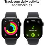 Apple Watch Series 11 42mm Space Gray/Black Sport S/M MEQW4 Image 3