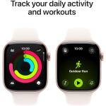 Apple Watch Series 11 46mm Rose Gold/Light Blush Sport S/M MEV64 Image 3