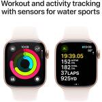 Apple Watch Series 10 GPS 46mm Rose Gold/Light Blush Sport M/L Image 4