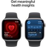 Apple Watch Series 11 46mm Space Gray/Black Sport M/L MEV44 Image 4