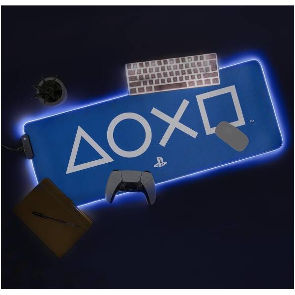 PlayStation Light Up Desk Mat 30x80 cm Image 2