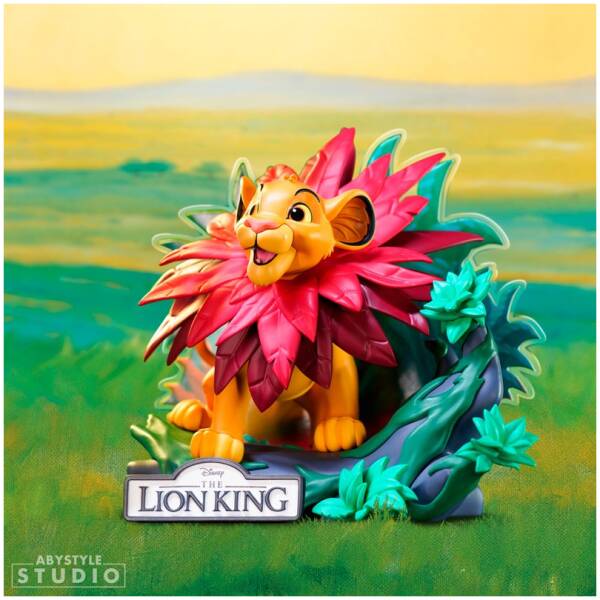 Disney The Lion King Figurine Simba 10cm Image 2