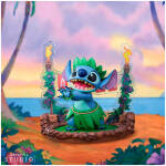 Disney Figurine Stitch Hula Dance 10cm Image 1