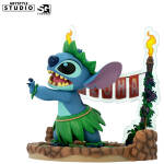 Disney Figurine Stitch Hula Dance 10cm Image 3