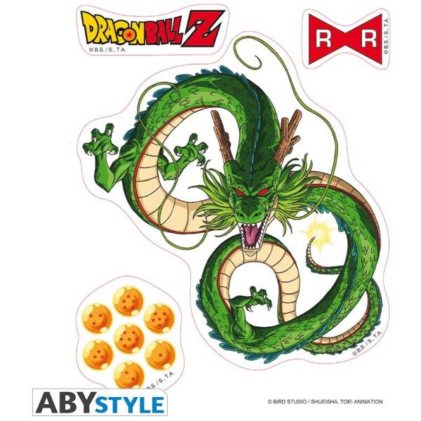 Dragon Ball Z Stickers Shenron 2 sheets Image 2