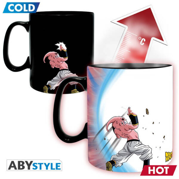 Dragon Ball Z Goku vs Buu Heat Change Mug 460ml Image 2