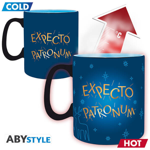 Harry Potter Heat Change Mug 460 ml Expecto Patronum Image 2