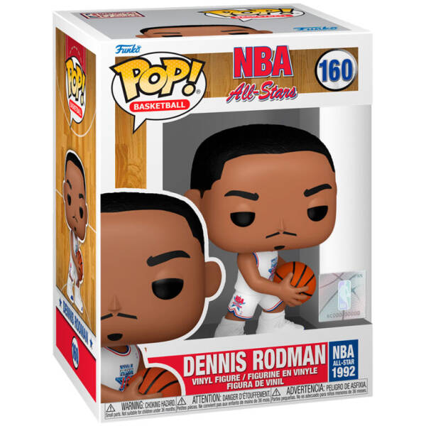 Funko Pop! NBA All-Stars Dennis Rodman (1992) #160 Image 1