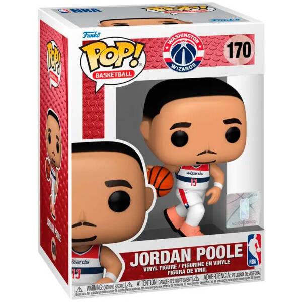 Funko Pop! NBA Washington Wizard - Jordan Poole #170 Image 1
