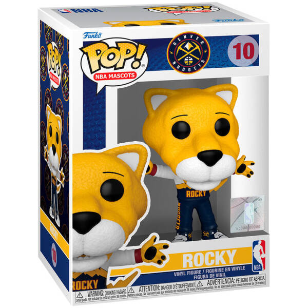 Funko Pop! NBA Denver Nuggets - Rocky #10 Image 1