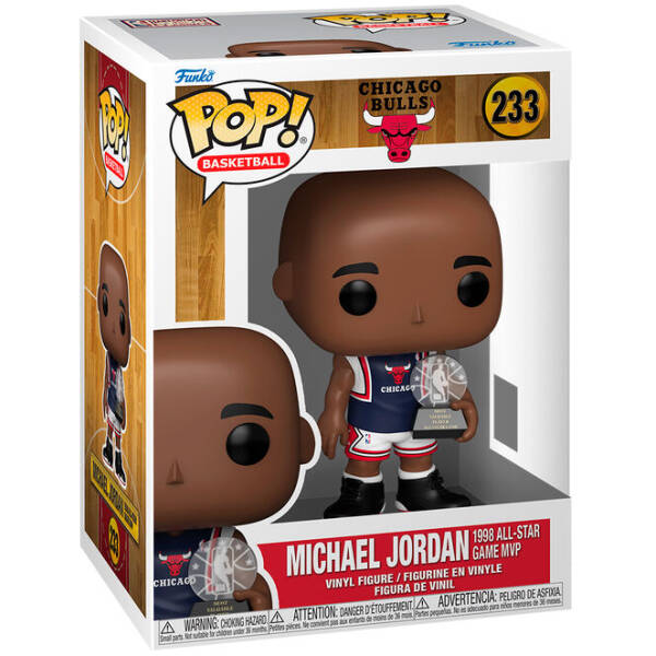 Funko Pop! Chicago Bulls Michael Jordan 1998 All-Star Game MVP #233 Image 1