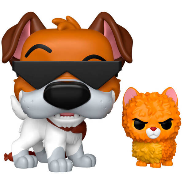 Funko Pop! Disney Oliver & Company - Dodger with Oliver Chase #1705 Image 2