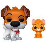 Funko Pop! Disney Oliver & Company - Dodger with Oliver #1705 Image 2