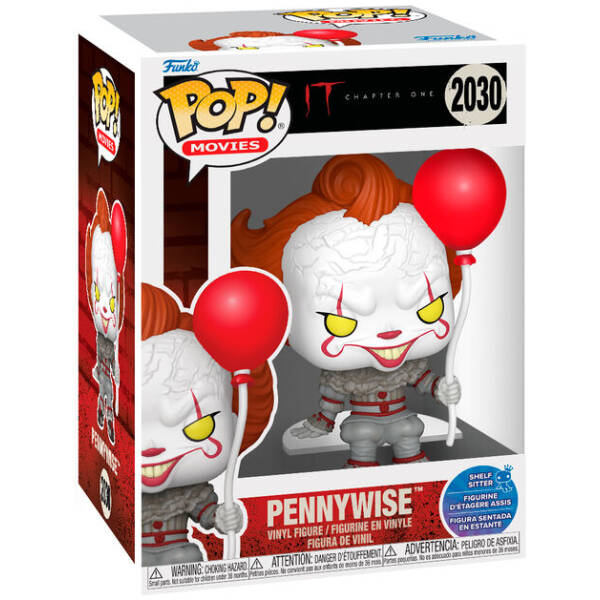 Funko Pop! IT Chapter One - Pennywise with Balloon Shelf Sitter #2030 Image 1