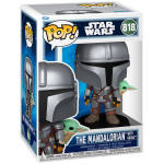 Funko Pop! Star Wars Mandalorian & Grogu - The Mandalorian with Grogu #818 Image 1