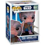 Funko Pop! Star Wars Mandalorian & Grogu Zeb Orrelios #822 Image 1