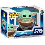 Funko Pop! Star Wars Mandalorian & Grogu - Grogu in Pram #823 Image 1